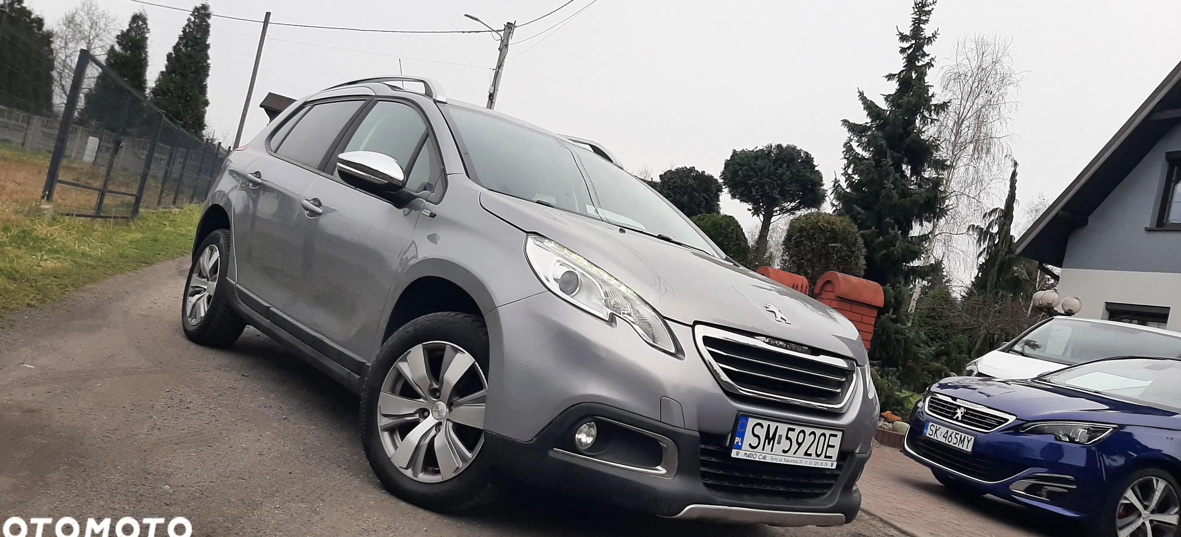 samochody osobowe Peugeot 2008 cena 33999 przebieg: 193000, rok produkcji 2015 z Wyśmierzyce